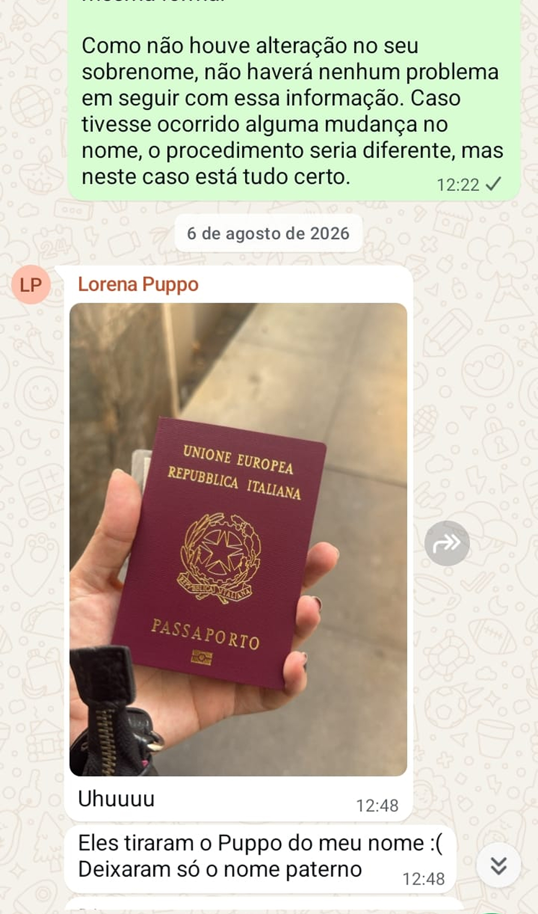 Velloso Cidadania Italiana DEP-04